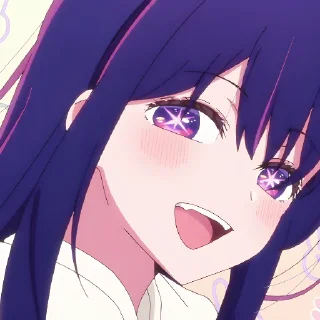 ⭐️ emoji ai h✶shino（ほしのあい） @KONATAI Telegram sticker 17 of 90