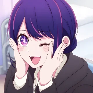 ⭐️ emoji ai h✶shino（ほしのあい） @KONATAI Telegram sticker 23 of 90