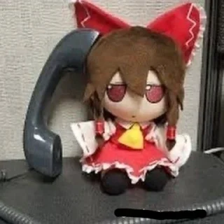 🀄 emoji Reimu by @mikuStcikers Telegram sticker 24 of 120