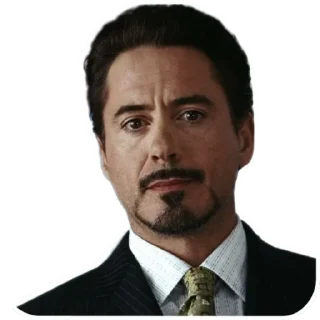 😎 emoji Marvelous Tony Stark Telegram sticker 23 of 24