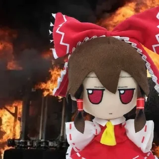 Sticker from Reimu by @mikuStcikers