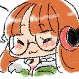 🥰 emoji Футаба супермаси Telegram sticker 21 of 26
