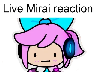 🌟 emoji Mirai from Tower heroes Telegram sticker 20 of 28
