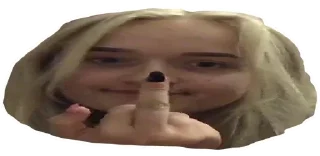 🖕 emoji Лысые Стики 2 @lisiyYumorr Telegram sticker 21 of 66