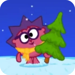🎄 emoji Круглошарики😛😛 от @shishnya_vilka Telegram sticker 10 of 78