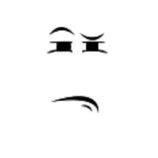🌟 emoji roblox face | @emzzxc Telegram sticker 12 of 80