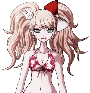 🤨 emoji ~ ikusaba mukuro by @wanna_s_l_e_e_p ~ Telegram sticker 16 of 120