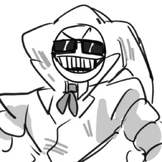 🤡 emoji The Prototype by @LocusCorvus Telegram sticker 12 of 120