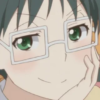 ❤️ emoji @anime_stickerr Аниме взгляды Telegram sticker 24 of 25