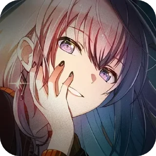 🌸 emoji ⊹𝆹𝅥𝆹𝅥Megurine Luka𝆹𝅥𝆹𝅥⊹ Telegram sticker 11 of 31