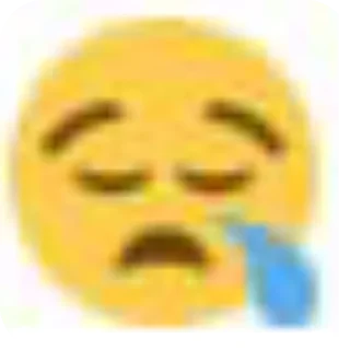 😪 emoji Смайлики Telegram sticker 14 of 46
