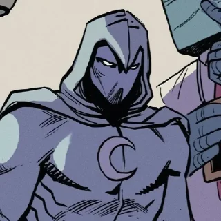 Sticker from @Qwarier ⬅️ Moon Knight by