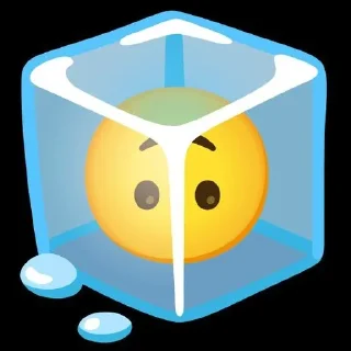 🌟 emoji 🧊Coldemoji🧊 Telegram sticker 20 of 120