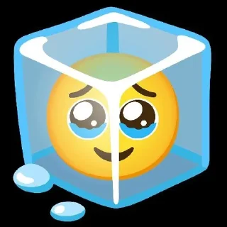 🌟 emoji 🧊Coldemoji🧊 Telegram sticker 23 of 120