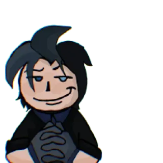 Sticker from синий