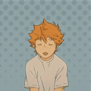 🙃 emoji Hinata Telegram sticker 4 of 82