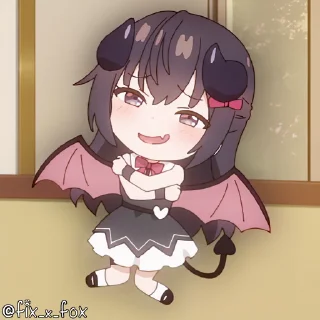 😈 emoji Roshidere p1 @fixfox Telegram sticker 9 of 120
