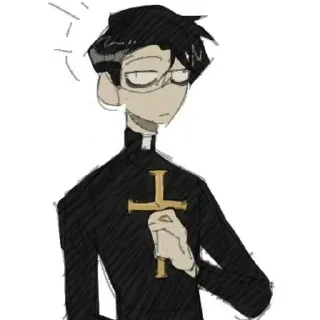 😇 emoji 🩸Dead plate comfortike🔪 Telegram sticker 7 of 120