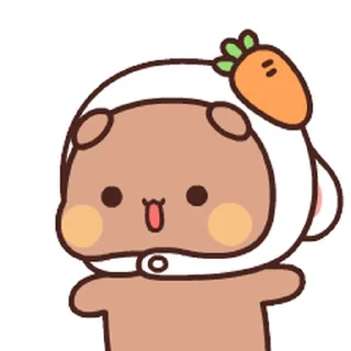 🕺 emoji Dudu & Bubu 7 @twix_bears Telegram sticker 9 of 120