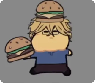 🍔 emoji ЖИРАБАСИКИ//FORSAKEN Telegram sticker 6 of 25