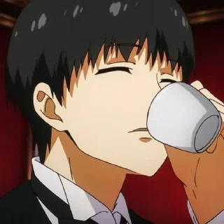 ☕️ emoji Канеки(@Gos_AYE) Telegram sticker 6 of 63
