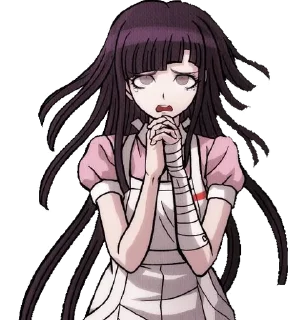 💓 emoji Mikan Tsumiki !!! @mySt11k Telegram sticker 7 of 17