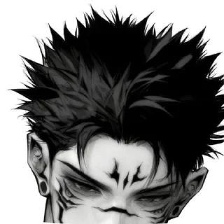 🌟 emoji Sukuna by @AgmaGedDon Telegram sticker 11 of 99