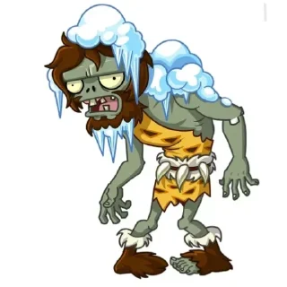 🏋‍♂ emoji Растения против зомби 2 зомби Telegram sticker 20 of 81