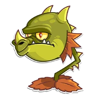 😕 emoji Зомби vs Растения ➩ @Earth928B Telegram sticker 12 of 15