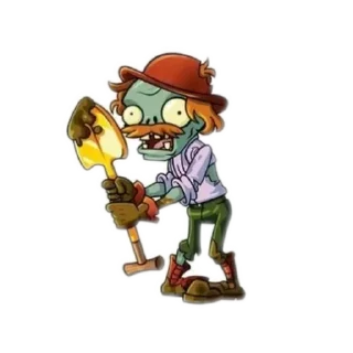 🥄 emoji Растения против зомби 2 зомби Telegram sticker 24 of 81