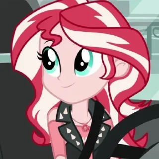 💋 emoji Сансет Шиммер Telegram sticker 17 of 50