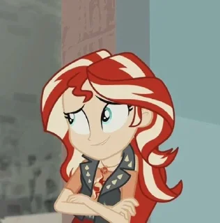 💋 emoji Сансет Шиммер Telegram sticker 23 of 50