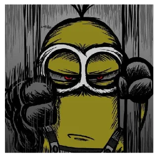 😡 emoji minions Telegram sticker 20 of 41