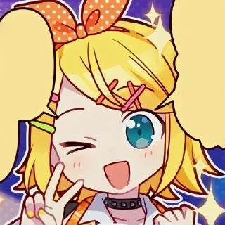 🌟 emoji rin!!! Telegram sticker 16 of 45
