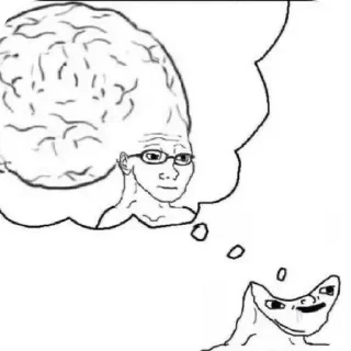 🙂 emoji БОЛЬШЕ ⇨ @CLOOBHUB МЕМЫ MEMES Telegram sticker 7 of 48