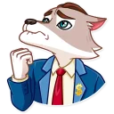 😢 emoji The Wolf of Wall Street Telegram sticker 19 of 40