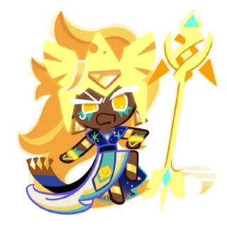 🧀 emoji Golden cheese cookie Telegram sticker 18 of 34