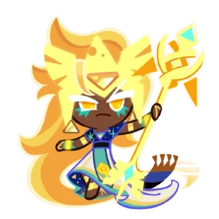 🧀 emoji Golden cheese cookie Telegram sticker 15 of 34