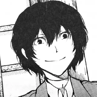 🙂 emoji ❤️‍🩹Dazai❤️‍🩹 Telegram sticker 4 of 119