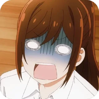 😨 emoji horimiya❤️ Telegram sticker 20 of 52