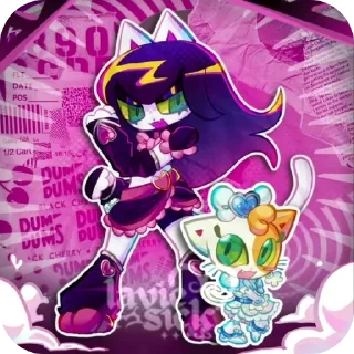 🖼 emoji Next Friday: magical MEOW MEOW Telegram sticker 21 of 26