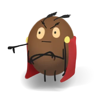 👎 emoji таракан-герой Telegram sticker 13 of 19