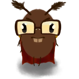 🤓 emoji таракан-герой Telegram sticker 18 of 19