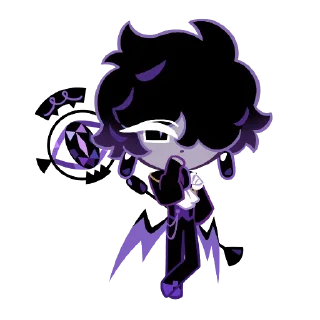🚦 emoji black sapphire cookie Telegram sticker 11 of 27