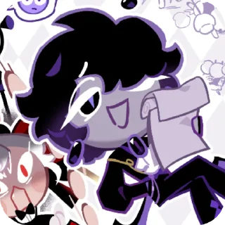 🔳 emoji black sapphire cookie Telegram sticker 13 of 27