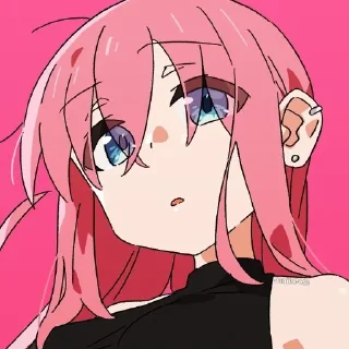 🎸 emoji BOCCHI THE ROCK Telegram sticker 14 of 60