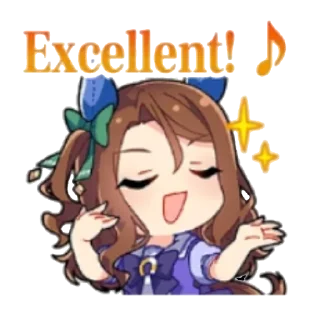 🖼 emoji Umamusume Telegram sticker 8 of 41