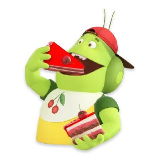 🍰 emoji Лунтик и его друзья Telegram sticker 10 of 24