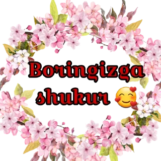 🌸 emoji @nigorim_academy @Abdukomilovna Telegram sticker 12 of 37