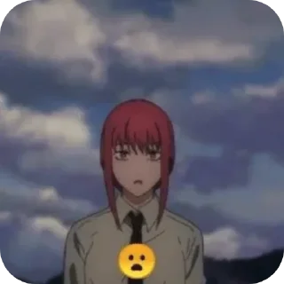 🌟 emoji Макима • [@LIQUORRRRRR] Telegram sticker 24 of 50